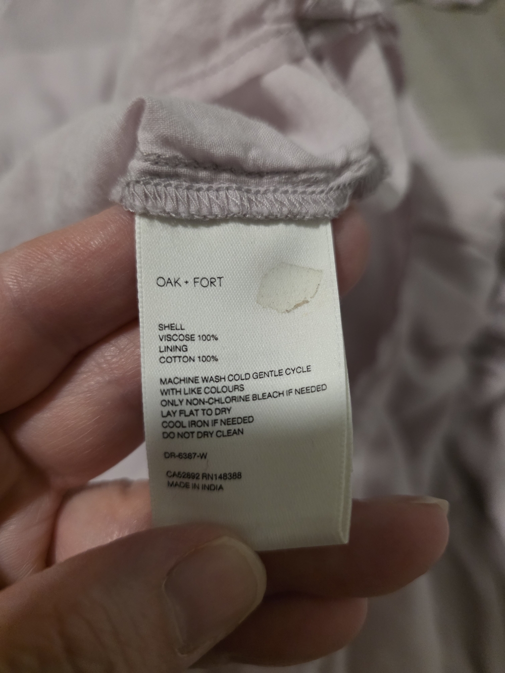 Oak + Fort Smocked Tiered Midi Dress – Blush Pink – Size S - Picture 12 of 12